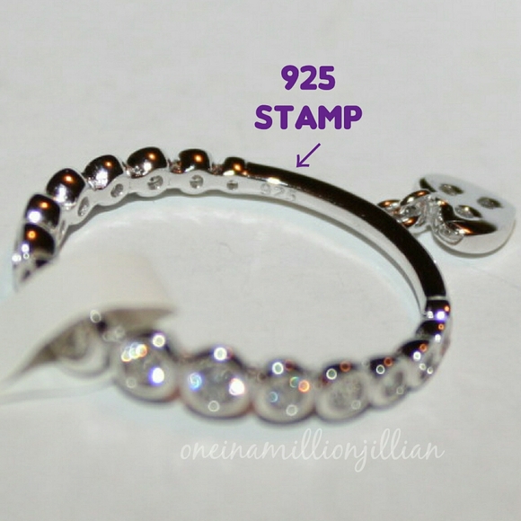 Sterling Silver 2 Way Bubble Eternity Ring - Picture 5 of 8